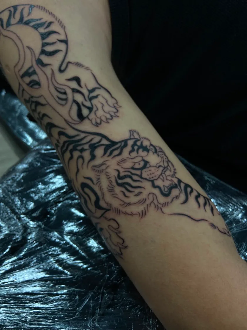Tatuagem 20 do arquivo do Mike